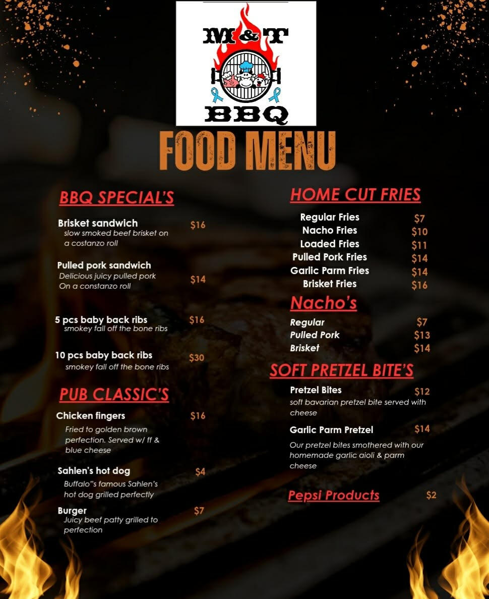 M&T BBQ 716-930-4703